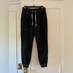 Figs Black Jogger Sweatpants